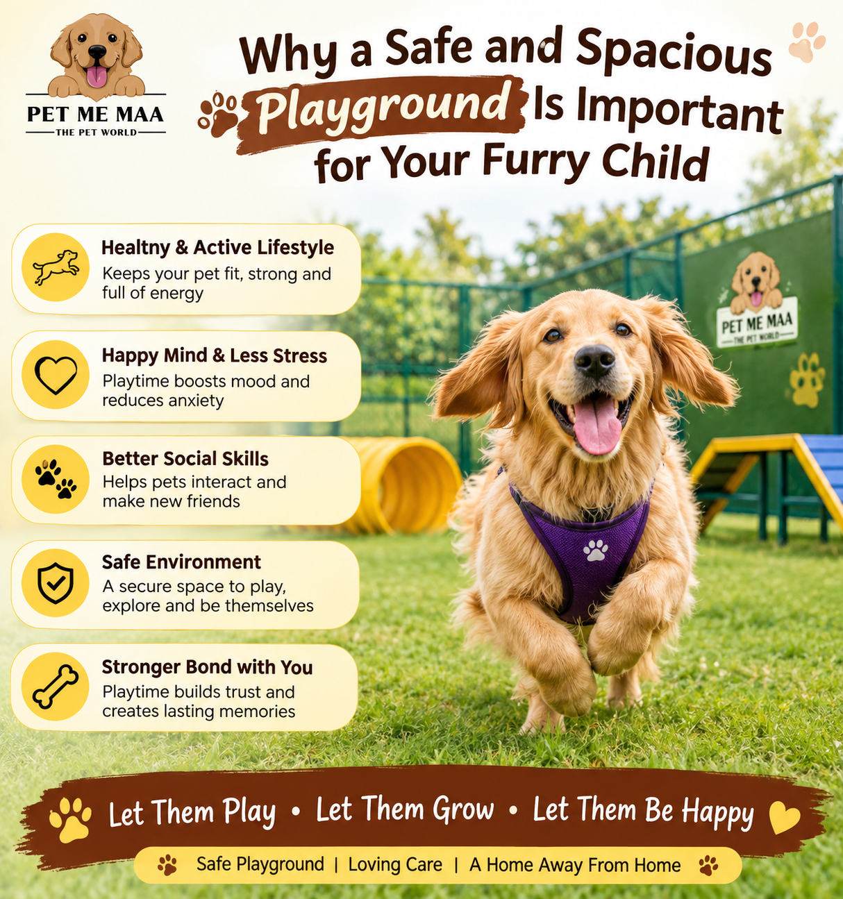 Why a Safe and Spacious Playground Is Important for Your Furry Child πΎπ
