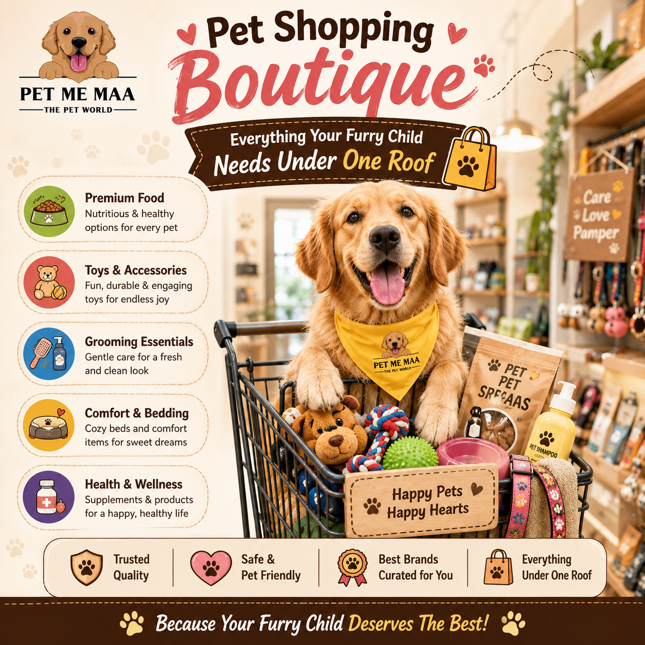Pet Shopping Boutique: Everything Your Furry Child Needs Under One Roof ποΈπΎ